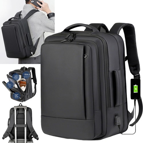 Men Women Laptop Backpack Waterproof Large Rucksack Travel School Shoulder Bag