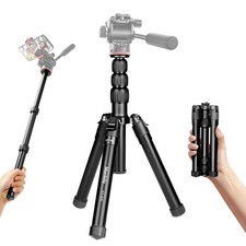 Manbily Tripod Aluminium Detachable Mini Camera Tripod, Max. Load 5kg Tripod UK