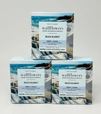 6 BATH & BODY WORKS BEACH BLANKET WALLFLOWER FRAGRANCE REFILL BULB SCENT PLUG IN
