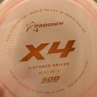 Prodigy X4 Distance Driver 13/5/-2.5/2 173g 500 Peach PDGA SE — photo 2