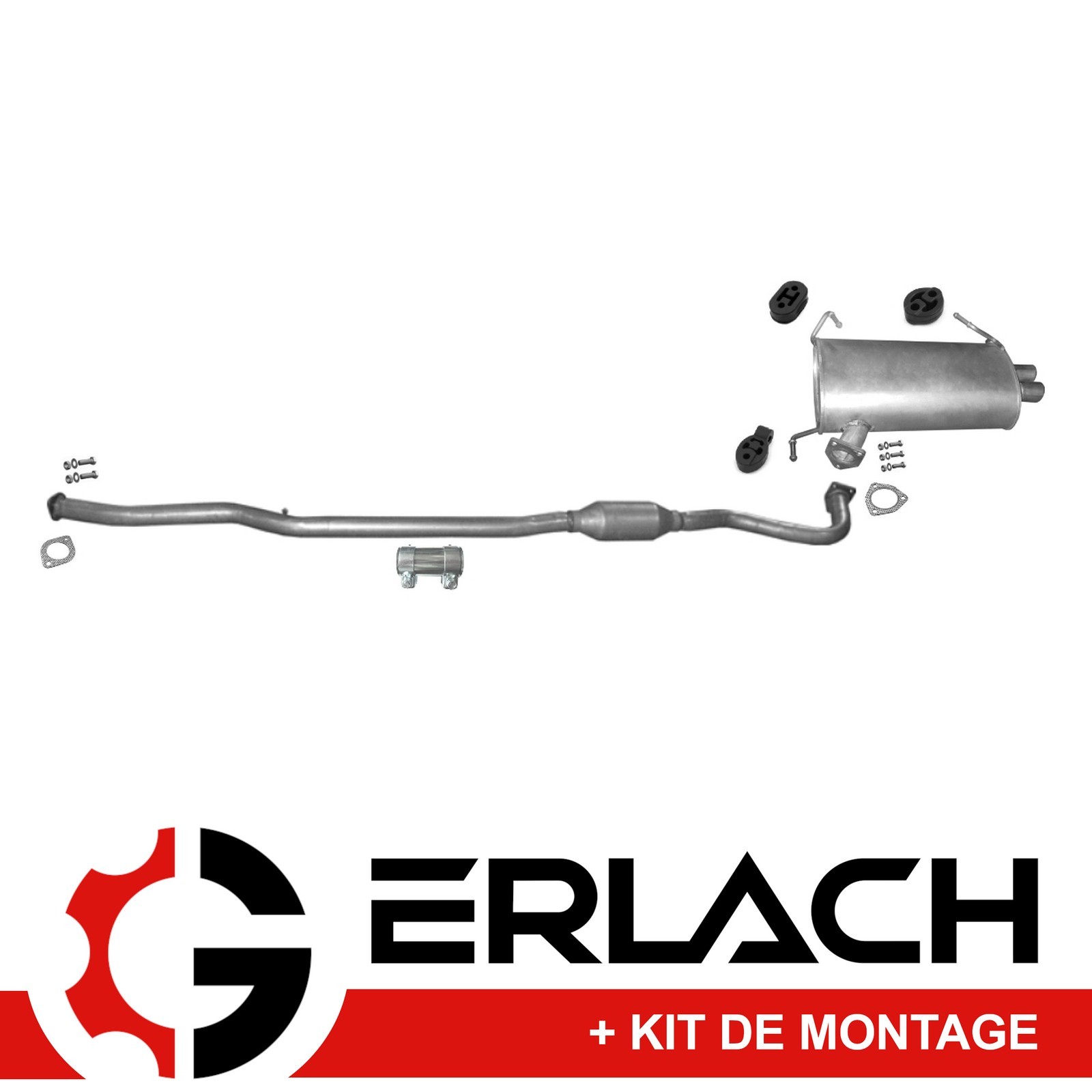 Silencieux d'échappement Mitsubishi Outlander II 2.0 DI-D 4765 haute durabilité