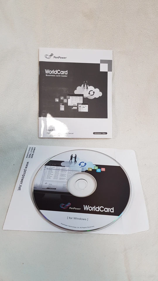 PENPOWER WCU02A Boxed WorldCard Pro USB Business Card Reader - Image 2 of 4