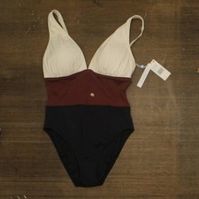 Bleu Rod Beattie Standard Shoulder One Piece Swimsuit Coconut Brown Multi 10