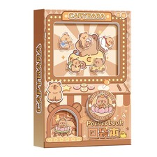 Capybara Gacha Pocket Book Cute Notebook Capybara Creative Decompression Book