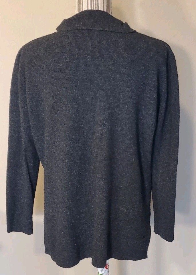 Old Navy Women's Button Down Collared Lambwool sw… - image 2