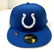Indianapolis Colts NFL NE Basic Fitted Hat~Blue