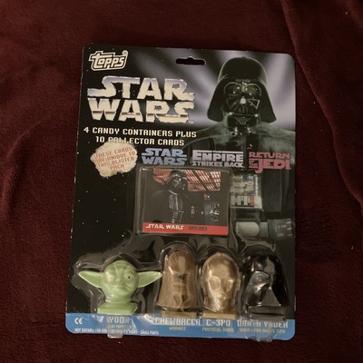 Star Wars Empire Jedi Topps UK Candy Heads Set 1997 10 Trading Cards Vader Yoda