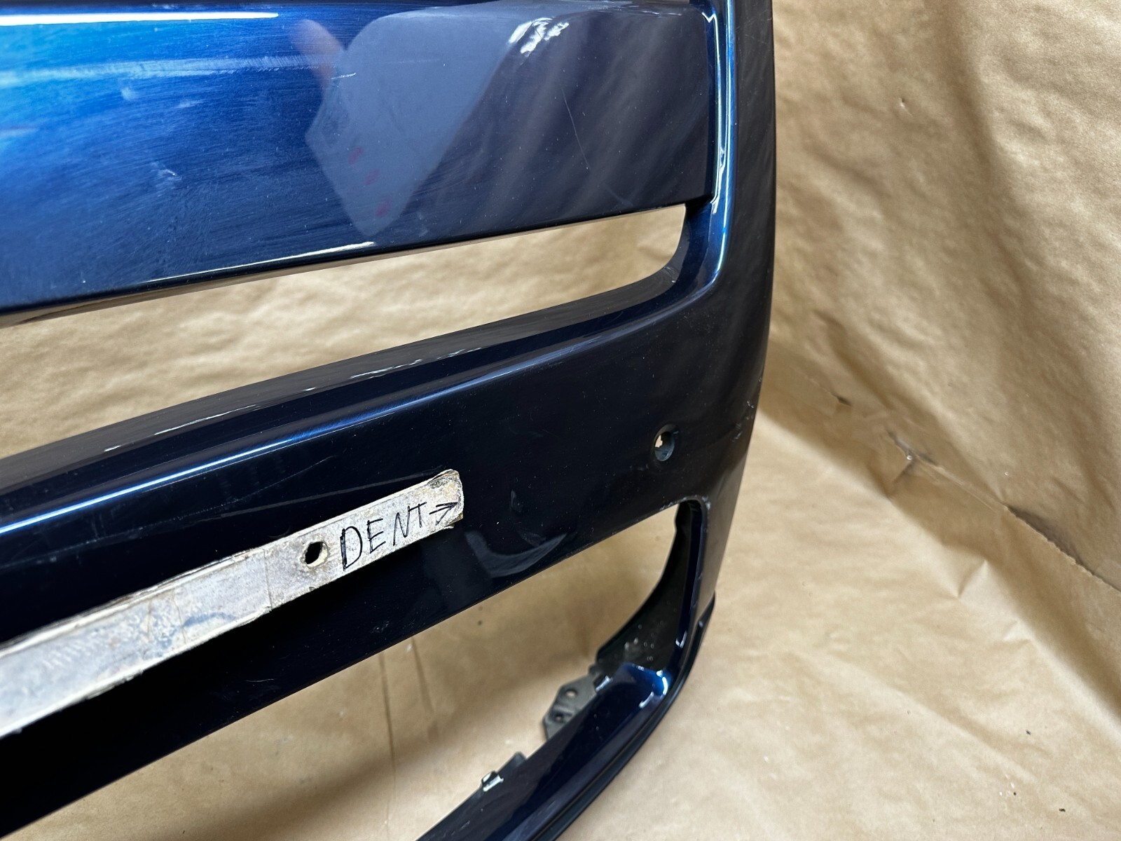Genuine 2019-2023 ROLLS ROYCE CULLINAN Front Bumper RR31 OEM BLUE 51117448895