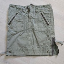 American Eagle Outfitters Vintage Y2K Army Green Utility Skirt Women  s Size 8