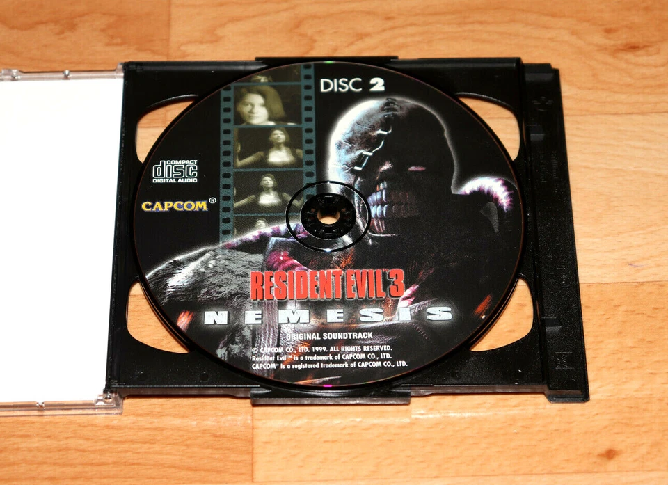 Resident Evil 3 Nemesis Original Soundtrack OST CD Very Rare Capcom Dreamcast - Image 4 of 4
