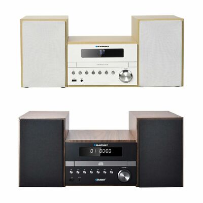 Mikro-HiFi System Stereoanlage Bluetooth und Fernbedienung Kompaktanlage Audio