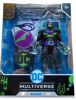 Batman Joker Figur Jokerized White Knight Dc Multiverse Gold Label Mc Farlane