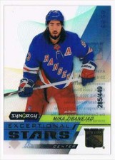 2020-21 SYNERGY EXCEPTIONAL STARS BLACK MIKA ZIBANEJAD 285/449 NEW YORK RANGERS