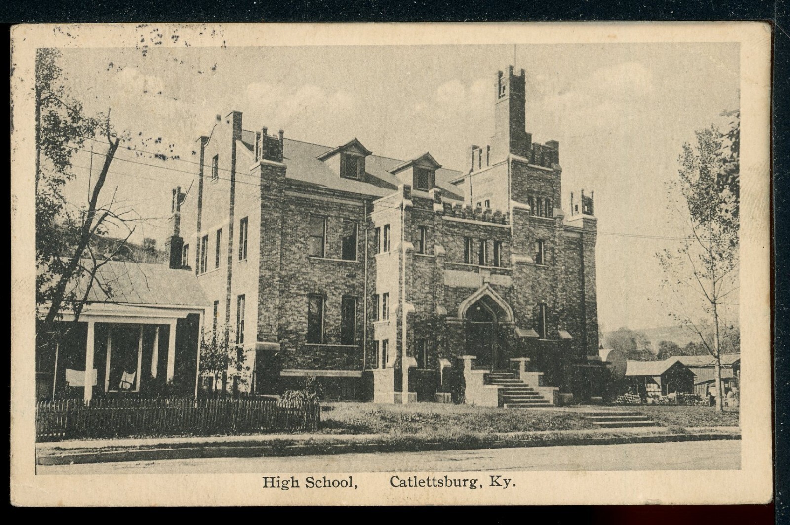 1923 Catlettsburg Kentucky High School Historic Vintage Postcard eBay