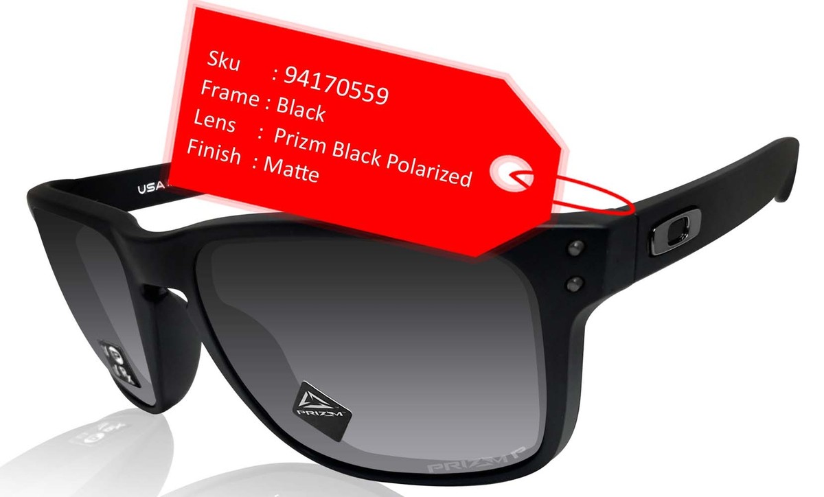 Oakley Holbrook XL Matte Black Frame Prizm Polarized Lens Oakley Holbrook XL Matte Black Frame Prizm Polarized Lens