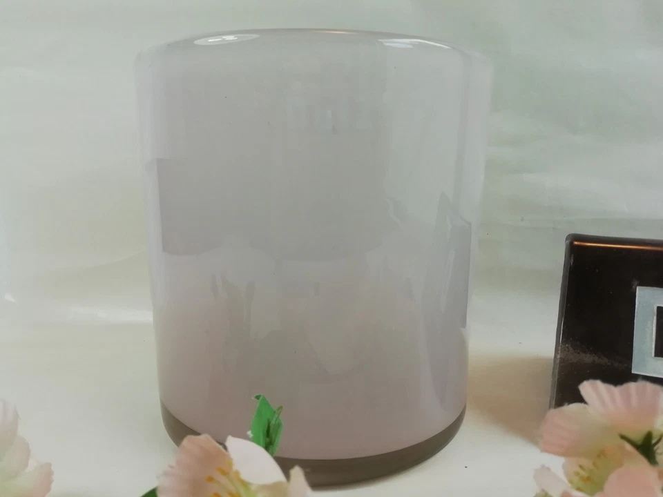 Dutz Collection Vase Cylinder Old Rose 14 cm Glas rund Zylinder hell rosa - Bild 2 von 3