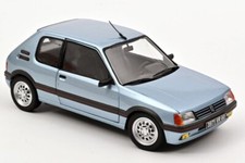 PEUGEOT 205 GTi 1,6 - 1988 - Topaz blue - Norev 1:18