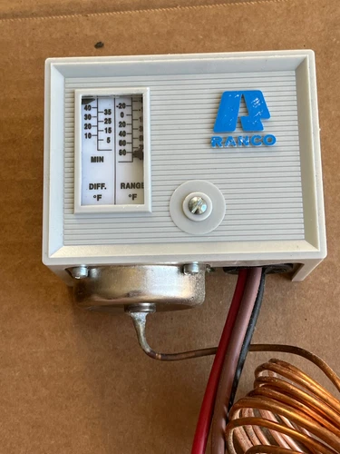Ranco Low Temperature Control w/ 96" Capillary (-35 to 95°F) 868G New