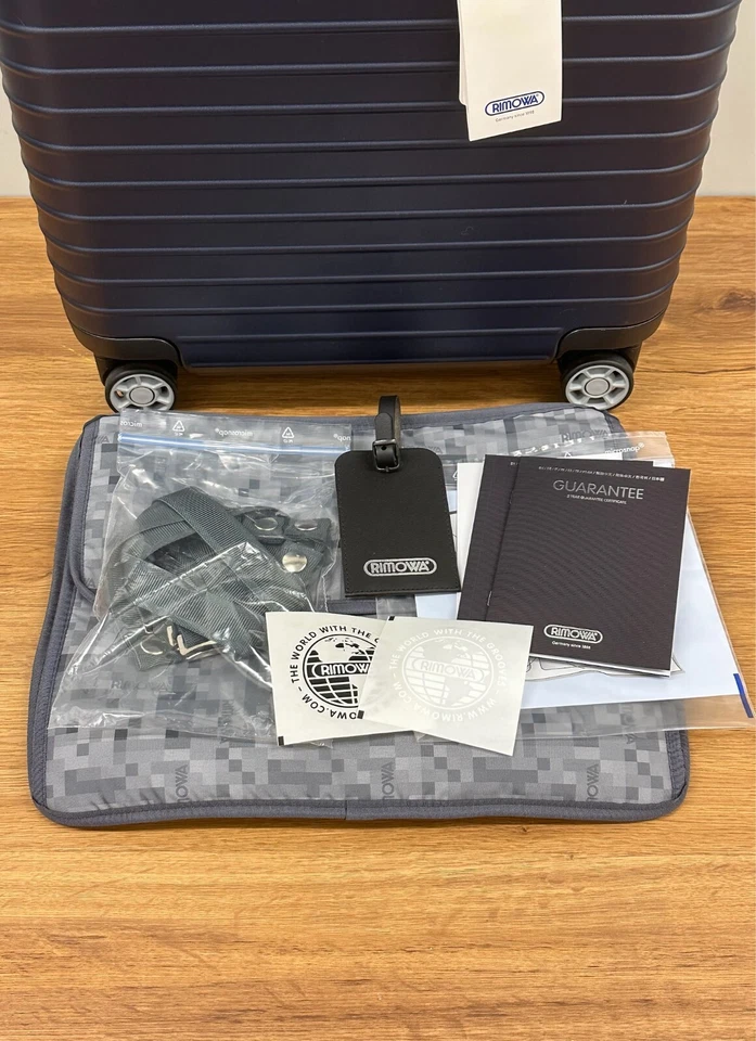 Rimowa Salsa Business Trolley Blau wie 850.40 (Pre-LVMH) Full Set NEU - Bild 3 von 4