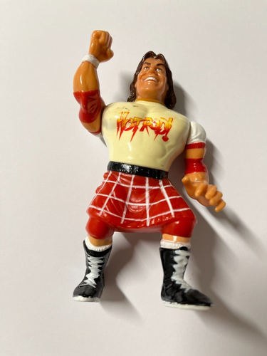 WWF Hasbro Wrestling Figures Lot x 5 WWE - Warrior, Piper Rude,Earthquake Beefer - Picture 2 of 12