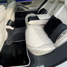 2024 Sheepskin Floor Mats Pillows fits W223 Mercedes AMG Maybach S500 S580 S680