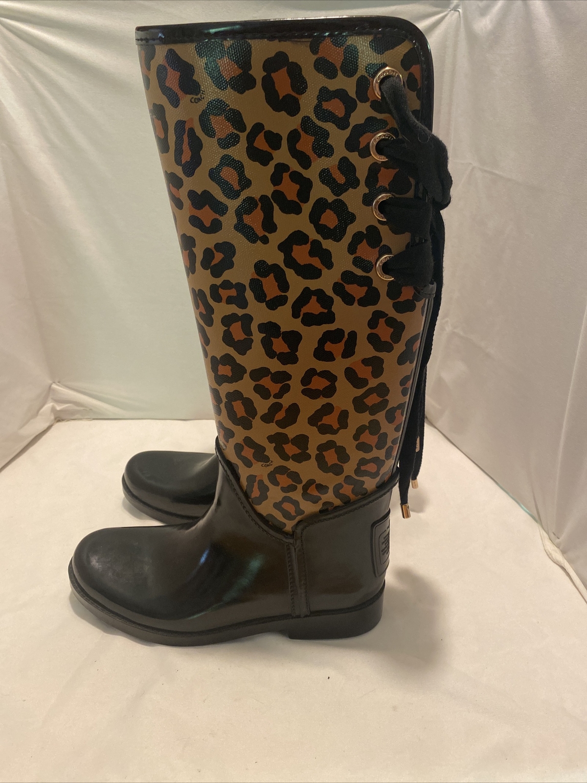 coach tristee rain boots size 7