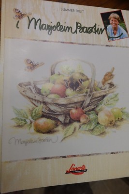 Marjolein Bastin - Summer Fruit - Lanarte cross stitch chart pattern New