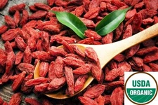 USDA CERTIFIED LARGE ORGANIC GOJI BERRY AAA++,2LBS (NEW SHIPMENT) FRESH COLOR