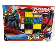 NIB DC Comics Fused Bead Kit Justice League 4500 Beads Toy Activity Craft 6 