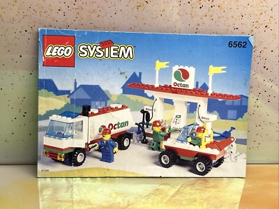 Lego 6562 System Town Gas Stop Shop Instruction Manual Only Booklet