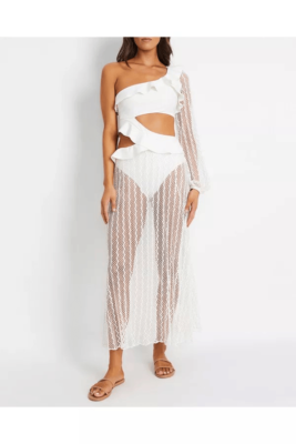 PatBO One Shoulder Cut-Out Beach Dress | eBay PatBO One Shoulder Cut-Out Beach Dress | eBay
