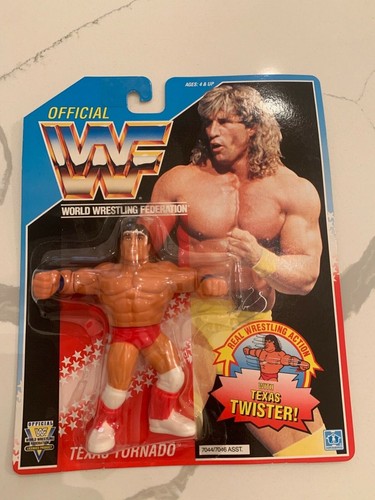 KERRY VON ERICH / TEXAS TORNADO / WWF HASBRO FIGUR...
