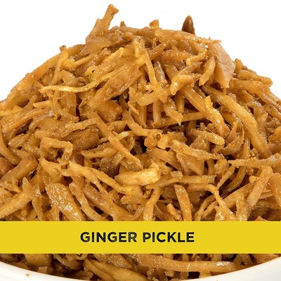 Home Made Ginger Garam Masala Pickle Oil Free 500 gm (Free shipping world)