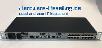 HP KVM Switch Server 16-Port Ethernet Console AF617A 513736-001 517691-001