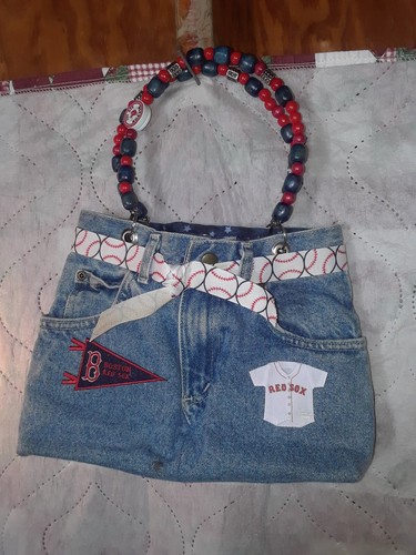 Boston Red Sox Jilly Bean Bag purse - Picture 3 of 12