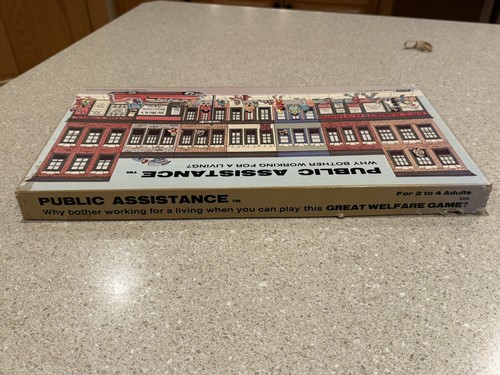 Public Assistance Why Bother Working for a Living? 1980 Hammerhead Board game - Picture 15 of 17