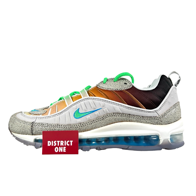 This is a Nike Air Max 98 \'On Air: NYC La Mezcla\' Nike Air Max 98 La Mezcla On Air NYC by Gabrielle Serrano  main image 4