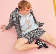 $130 adidas X Marimekko Marathon Running Jacket HR8203 Men’s Medium Black Rare