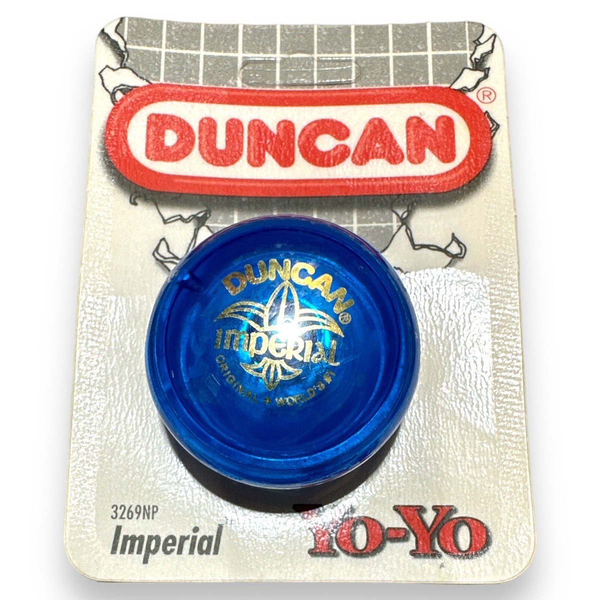 Vintage Duncan Imperial Yo-Yo Blue 1997 Sealed Package 3269NP Made