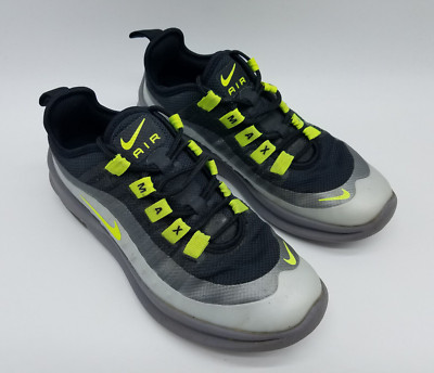 Nike Air Max Axis (GS) Boy's Size 4Y Sneakers Black Volt Grey
