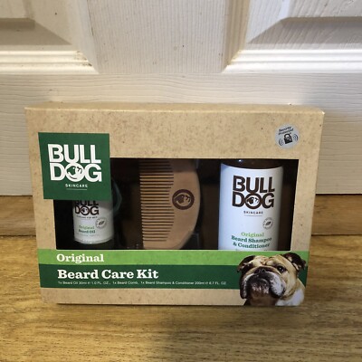 Bulldog Bartpflegeset - Bartöl, Shampoo & Conditioner