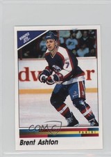 1990-91 Panini Album Stickers Brent Ashton #321 0o9