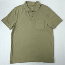 Goodfellow Co Olive Green Polo Shirt Mens Size M 100 Cotton Casual Wear
