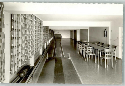 38006324 - 5226 Denklingen Bowling Alley Place Handwritten Photo Original From