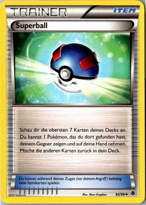 Pokemon Superball 93/98 Aufstreben der Mächtigen Deutsch
