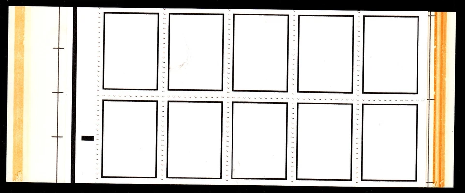 Probedruck Test Stamp Booklet Specimen TDB 43 Daffodil Nr. 3 - Bild 3 von 4