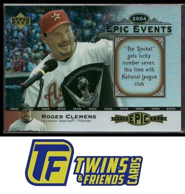 2006 Upper Deck Epic #EE23 Roger Clemens Events #/675