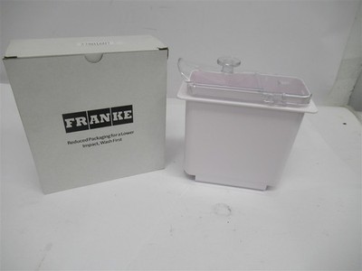 Franke 27801607 , Commercial Grade Multi Purpose Topping Container W/Lid , White
