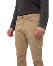 DUER No Sweat Relaxed Taper Men's Casual Pants, Desert Khaki, 34x30