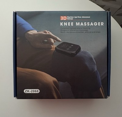 Polegas Knee Massager with Cordless Heating and Vibration   Adjustable Intensity